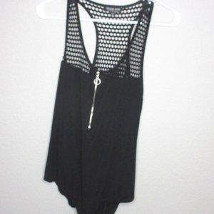 Fashion Nova Black Bodysuit - Size 1X